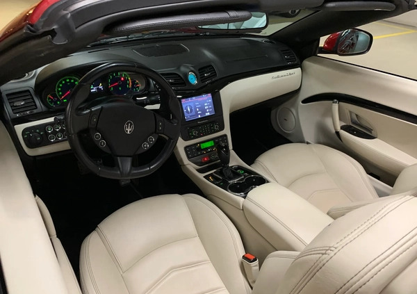 Maserati GranCabrio cena 299000 przebieg: 40700, rok produkcji 2015 z Warszawa małe 562